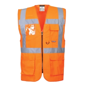 Prsluk Berlin Hi-Vis Executive  Narančasta S PORTWEST S476ORRS