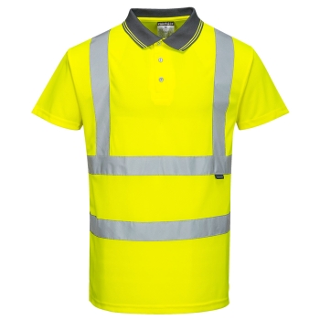 Polo majica Hi-Vis S/S  Žuta 7XL PORTWEST S477YER7XL