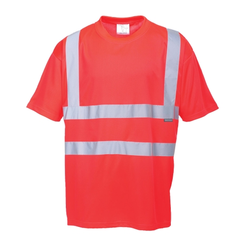 Majica Hi-Vis S/S  Crvena L PORTWEST S478RERL