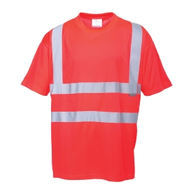 Majica Hi-Vis S/S  Crvena XL PORTWEST S478RERXL