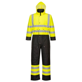 Kombinezon Hi-Vis Contrast Winter Žuta/Crna 5XL PORTWEST S485YBR5XL
