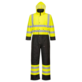 Kombinezon Hi-Vis Contrast Winter Žuta/Crna M PORTWEST S485YBRM
