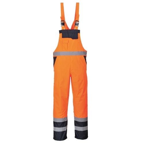 Hlače s naramenicama Hi-Vis Contrast Winter Narančasta XXXL PORTWEST S489ORRXXXL Hlače s naramenicama Hi-Vis Contrast Winter Narančasta XXXL PORTWEST S489ORRXXXL