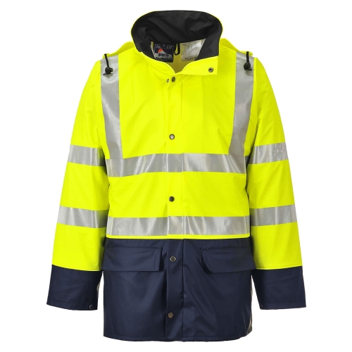 Jakna Sealtex Ultra Hi-Vis Contrast Rain Yellow/Navy XL PORTWEST S496YNRXL Jakna Sealtex Ultra Hi-Vis Contrast Rain Yellow/Navy XL PORTWEST S496YNRXL