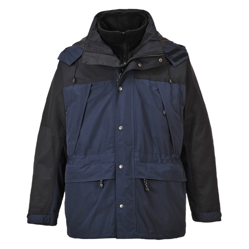 Jakna Orkney Breathable 3-u-1 Navy S PORTWEST S532NARS