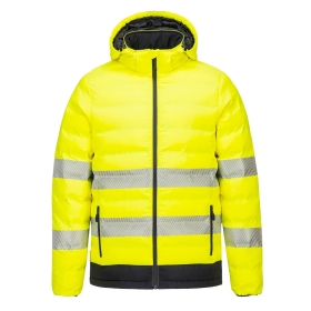 Jakna Hi-Vis Ultrasonic Heated Tunnel Žuta/Crna XXXL PORTWEST S548YBRXXXL