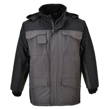 Jakna RS Parka Crna/Siva L PORTWEST S562BYRL