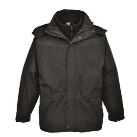 Muška jakna Aviemore 3-u-1 Crna XXXL PORTWEST S570BKRXXXL