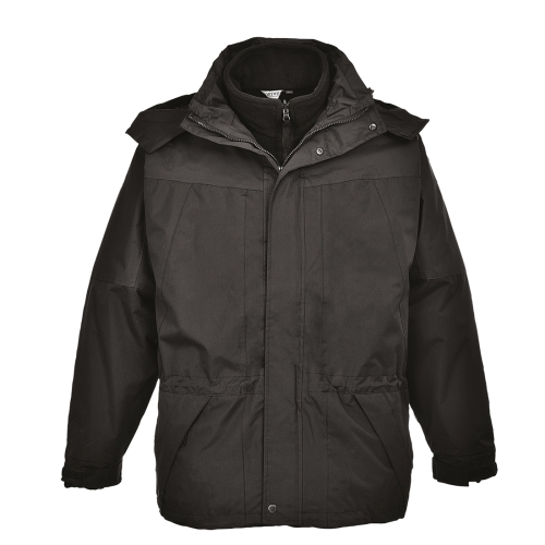 Muška jakna Aviemore 3-u-1 Crna XXL PORTWEST S570BKRXXL