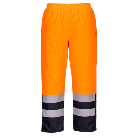 Hlače Hi-Vis Winter Narančasta/Navy M PORTWEST S598ONRM