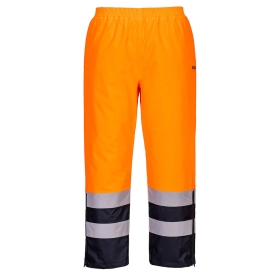 Hlače Hi-Vis Winter Narančasta/Navy XL PORTWEST S598ONRXL