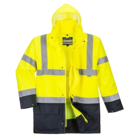 Jakna Hi-Vis Contrast Essential 5-u-1 Žuta/Crna XL PORTWEST S766YBRXL