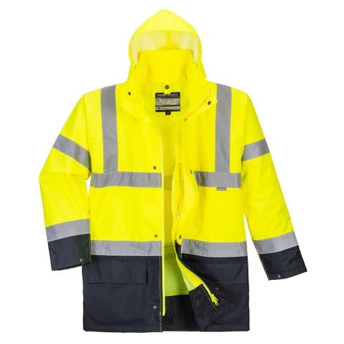 Jakna Hi-Vis Contrast Essential 5-u-1 Žuta/Crna XXXL PORTWEST S766YBRXXXL
