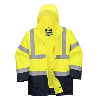 Jakna Hi-Vis Contrast Essential 5-u-1 Yellow/Navy XXL PORTWEST S766YNRXXL