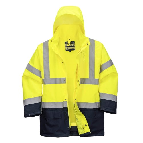 Jakna Hi-Vis Contrast Essential 5-u-1 Yellow/Navy L PORTWEST S766YNRL Jakna Hi-Vis Contrast Essential 5-u-1 Yellow/Navy L PORTWEST S766YNRL