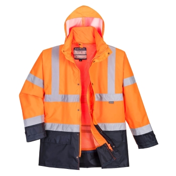 Jakna Hi-Vis Contrast Executive 5-u-1 Narančasta/Navy XL PORTWEST S768ONRXL