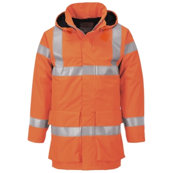 Jakna Bizflame Rain Hi-Vis Multi Lite  Narančasta L PORTWEST S774ORRL