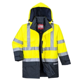 Jakna Bizflame Rain Hi-Vis Multi-Protection Yellow/Navy M PORTWEST S779YNRM