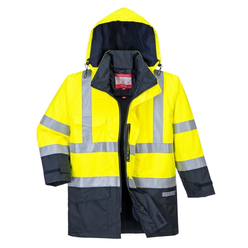 Jakna Bizflame Rain Hi-Vis Multi-Protection Yellow/Navy M PORTWEST S779YNRM