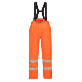 Hlače Bizflame Rain Lined Hi-Vis Antistatic FR Narančasta XXXL PORTWEST S781ORRXXXL