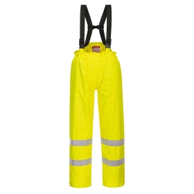 Hlače Bizflame Rain Lined Hi-Vis Antistatic FR Žuta M PORTWEST S781YERM