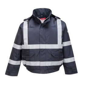Jakna Bizflame Rain FR Multi Protection Bomber Navy 6XL PORTWEST S783NAR6XL