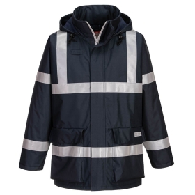 Jakna Bizflame Rain Anti-Static FR Navy L PORTWEST S785NARL