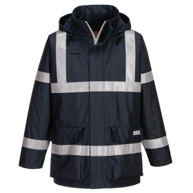Jakna Bizflame Rain Anti-Static FR Navy S PORTWEST S785NARS