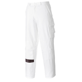 Hlače Painters Bijela Tall XXXL PORTWEST S817WHTXXXL