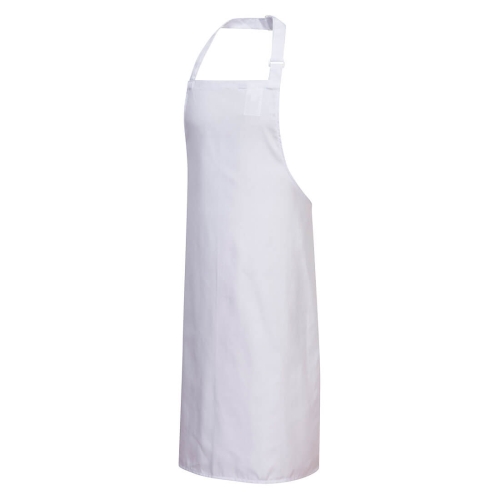 Pregača PolyCotton Bib White PORTWEST S841WHR Pregača PolyCotton Bib White PORTWEST S841WHR