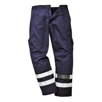 Radne hlače Iona Safety Combat Navy Tall S PORTWEST S917NATS