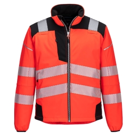 PW3 Jakna Hi-Vis Softshell Crvena/Crna XXXL PORTWEST T402RBKXXXL