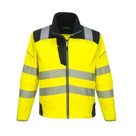 PW3 Jakna Hi-Vis Softshell Žuta/Crna 6XL PORTWEST T402YBR6XL
