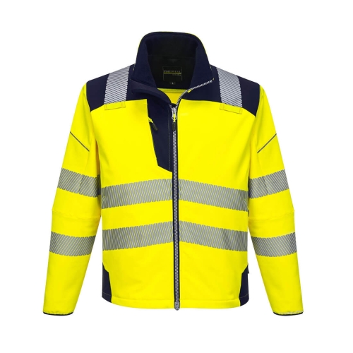 PW3 Jakna Hi-Vis Softshell Yellow/Navy S PORTWEST T402YNRS