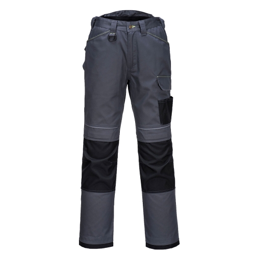 PW3 Hlače Work Zoom Grey/Black 28 PORTWEST T601ZBR28