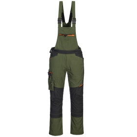 WX3 Hlače s naramenicama Olive Green L PORTWEST T704OGRL