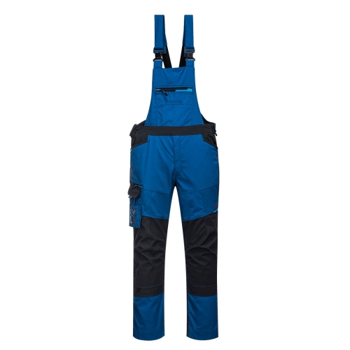 WX3 Hlače s naramenicama Persian Blue XXXL PORTWEST T704PBRXXXL