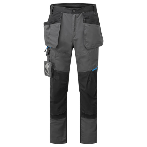 WX3 Hlače Slim Fit Holster Metal Grey 42 PORTWEST T719MGR42