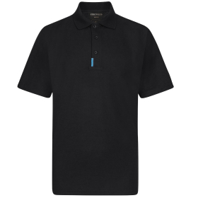 WX3 Polo majica Crna 4XL PORTWEST T720BKR4XL
