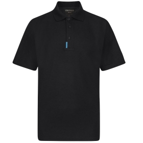WX3 Polo majica Crna 5XL PORTWEST T720BKR5XL