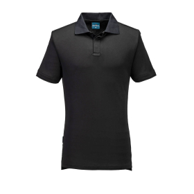 WX3 Polo majica Eco Crna S PORTWEST T722BKRS