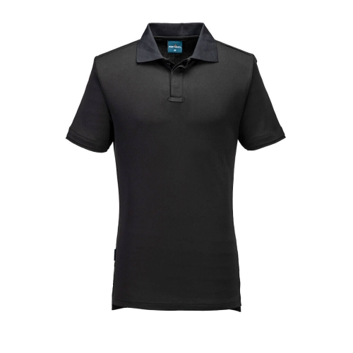 WX3 Polo majica Eco Crna S PORTWEST T722BKRS