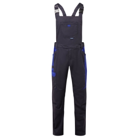 WX3 Hlače s naramenicama Industrial Wash Dark Navy XXL PORTWEST T746DNRXXL