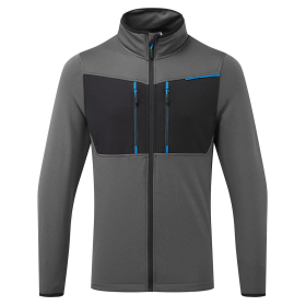 WX3 Majica Full Zip Tech Fleece Metal Grey XXXL PORTWEST T756MGRXXXL