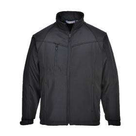 Muška jakna Oregon Softshell (3L) Crna 4XL PORTWEST TK40BKR4XL