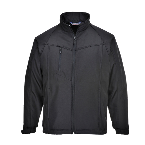 Muška jakna Oregon Softshell (3L) Crna XL PORTWEST TK40BKRXL