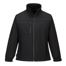 Ženska jakna Charlotte Softshell  (3L) Crna M PORTWEST TK41BKRM