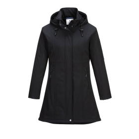 Ženska jakna Carla Softshell (3L) Crna L PORTWEST TK42BKRL