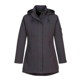 Ženska jakna Carla Softshell (3L) Charcoal Grey M PORTWEST TK42CGRM