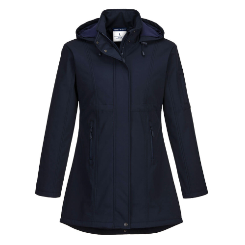 Ženska jakna Carla Softshell (3L) Navy M PORTWEST TK42NARM
